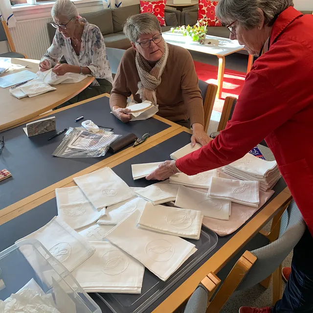 Broderiværkstedet i Hyltebjerg Kirke
