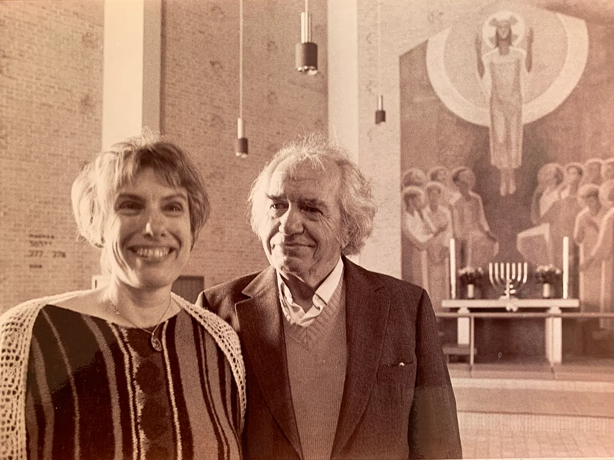 Kunstnerne Elvin Erud og Grete Karl-Sørensen