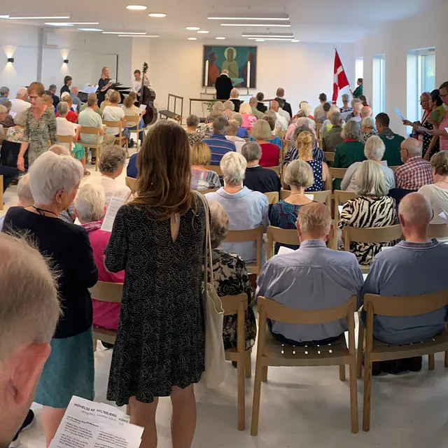 Indvielsen af Hyltebjerg Kirkesal 8. september 2024