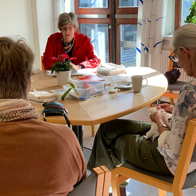 Broderiværkstedet i Hyltebjerg Kirke
