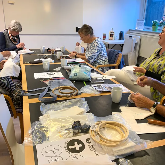 Broderiværkstedet i Hyltebjerg Kirke